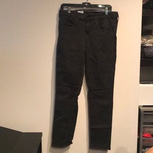 Gap charcoal legging jean